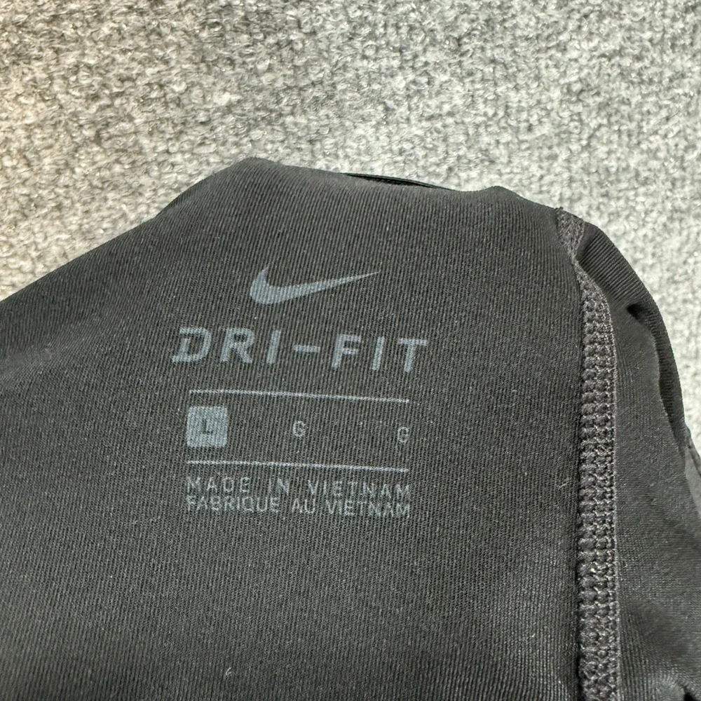 Nike Pro Shorts Women Large Black Dri-FIT Compression Athletic Gym‎ Workout Run